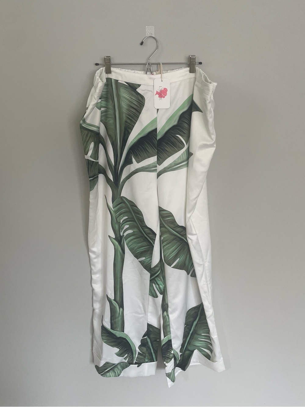 3pc Set L'ATISTE by Amy NWT Greenleaf Pant Set Tropical Leaf SIZE 2X - Picture 4 of 16